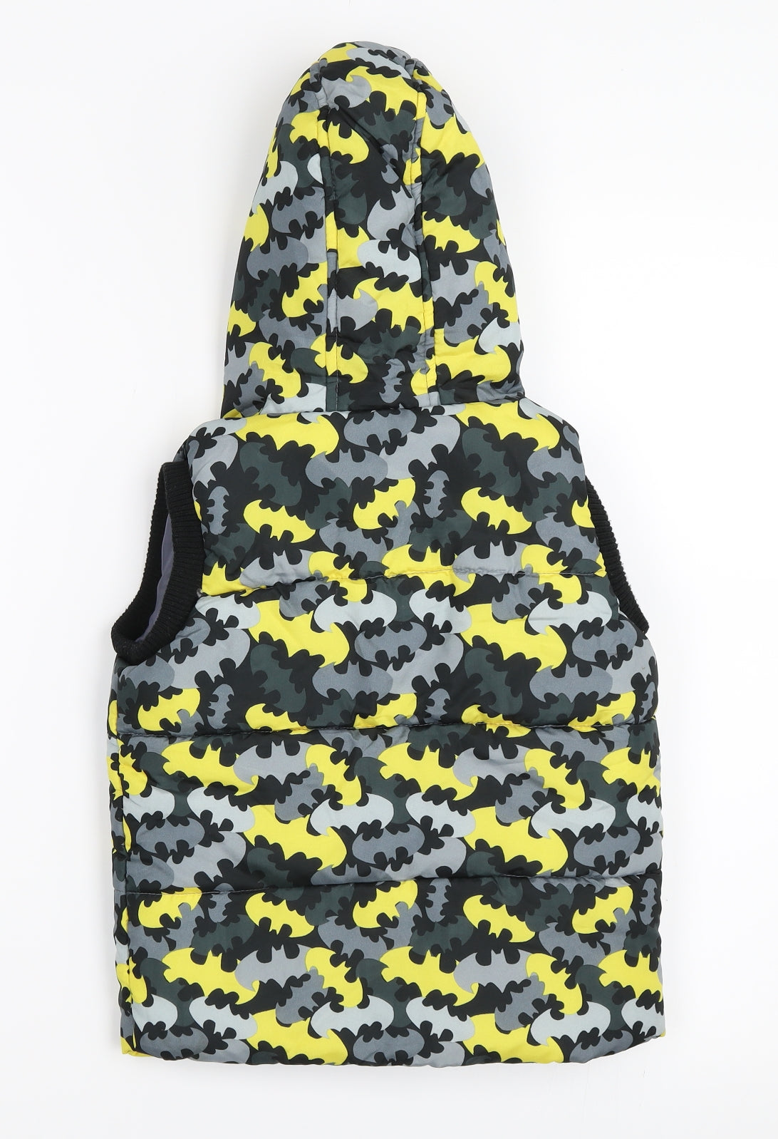 Batman Boys Grey   Gilet Coat Size 5-6 Years  - Batman