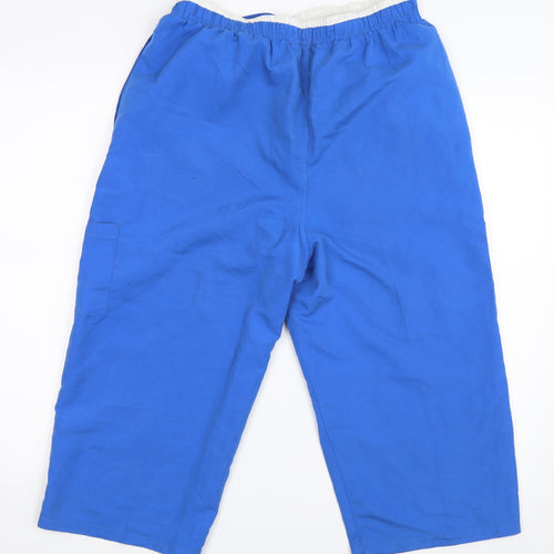 Bulldozer Mens Blue   Cropped Trousers Size M