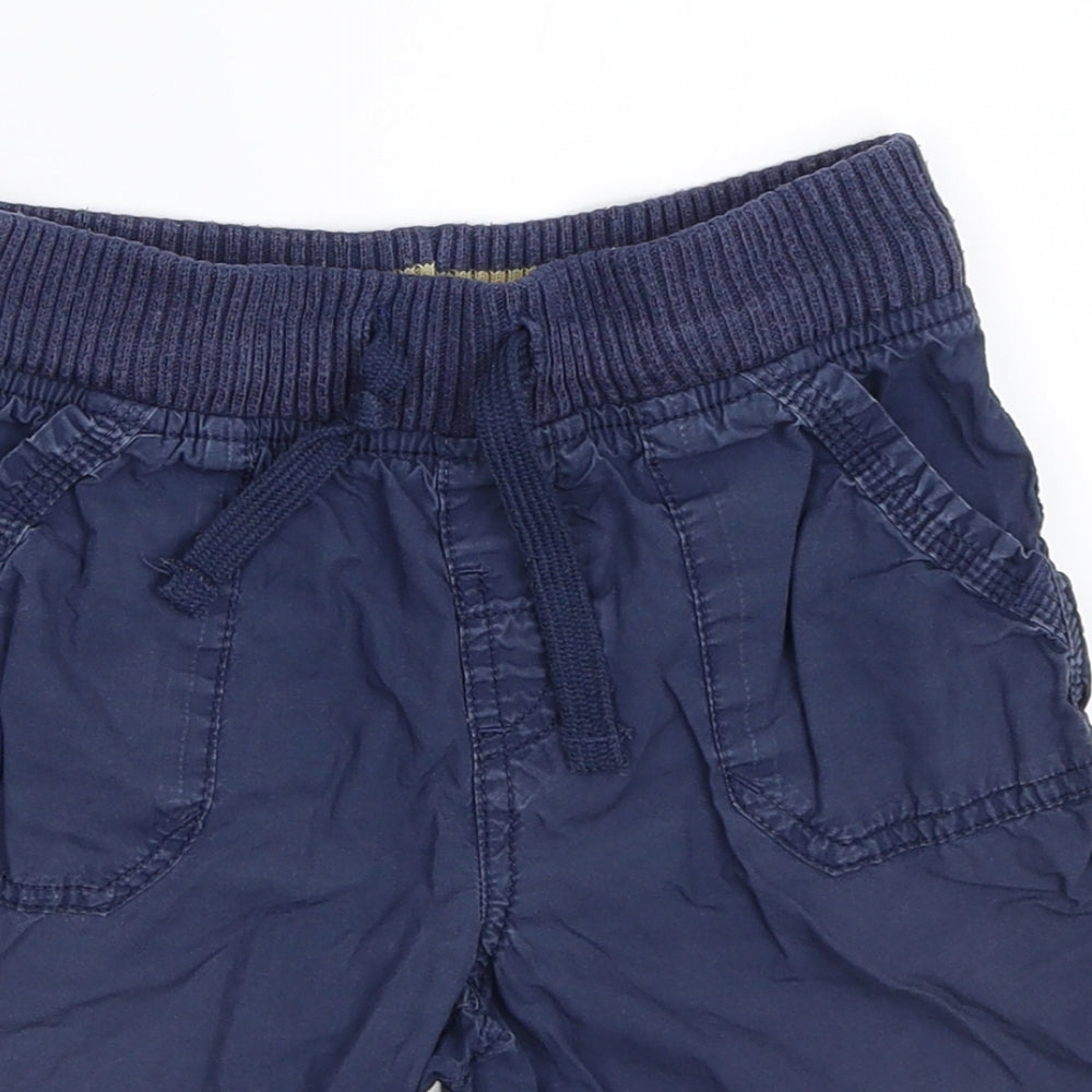 Marks and Spencer Boys Blue   Chino Shorts Size 4-5 Years