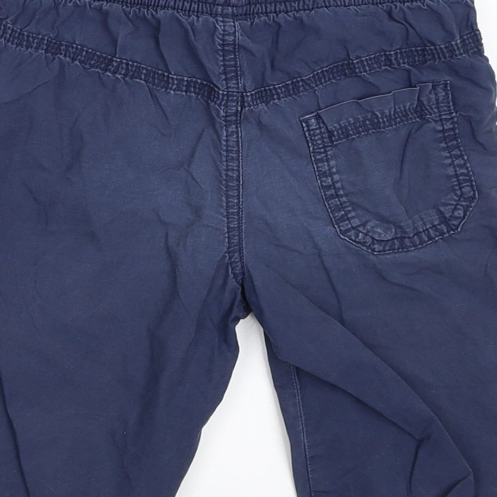 Marks and Spencer Boys Blue   Chino Shorts Size 4-5 Years