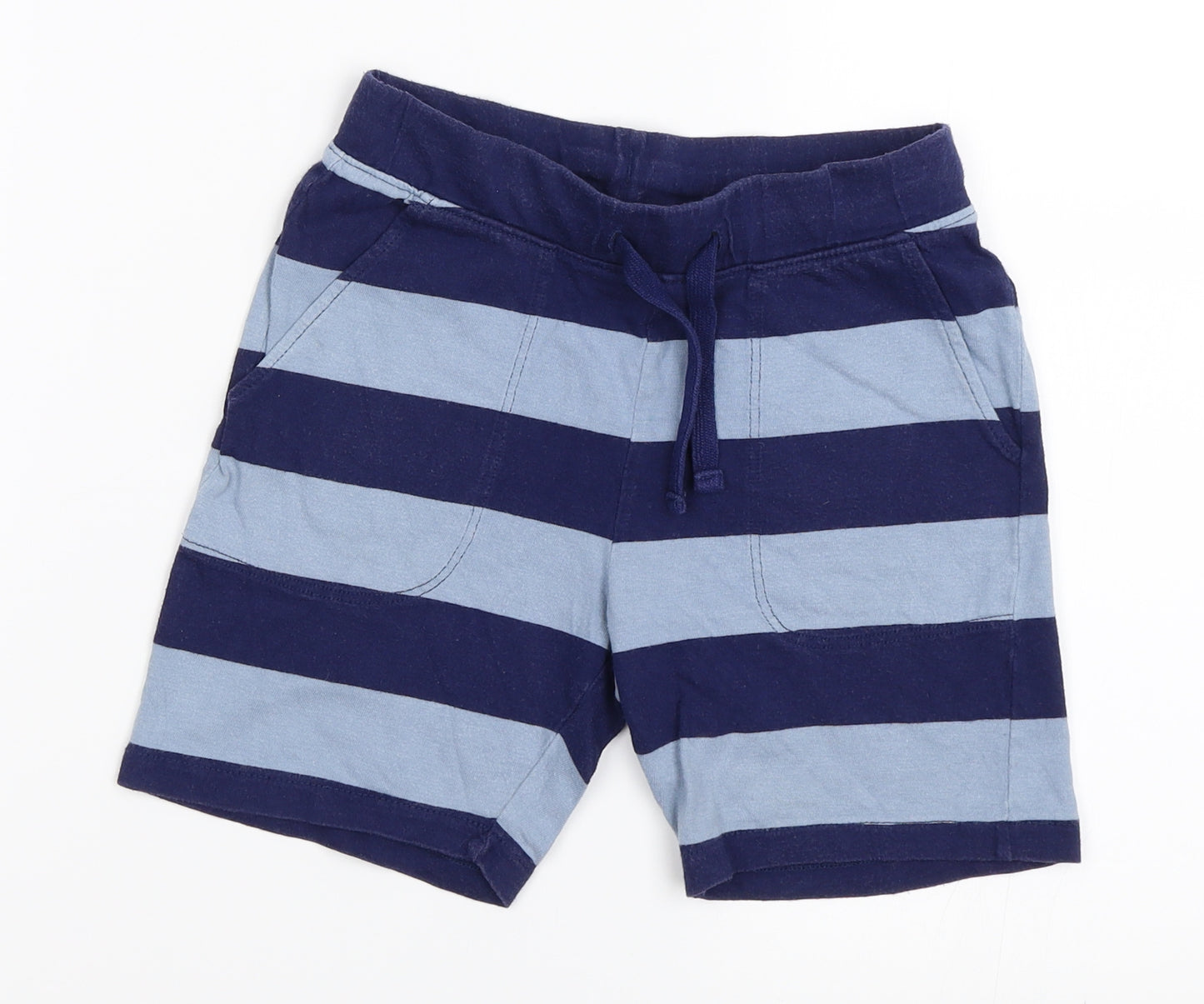 H&M Boys Blue Spotted  Sweat Shorts Size 4-5 Years