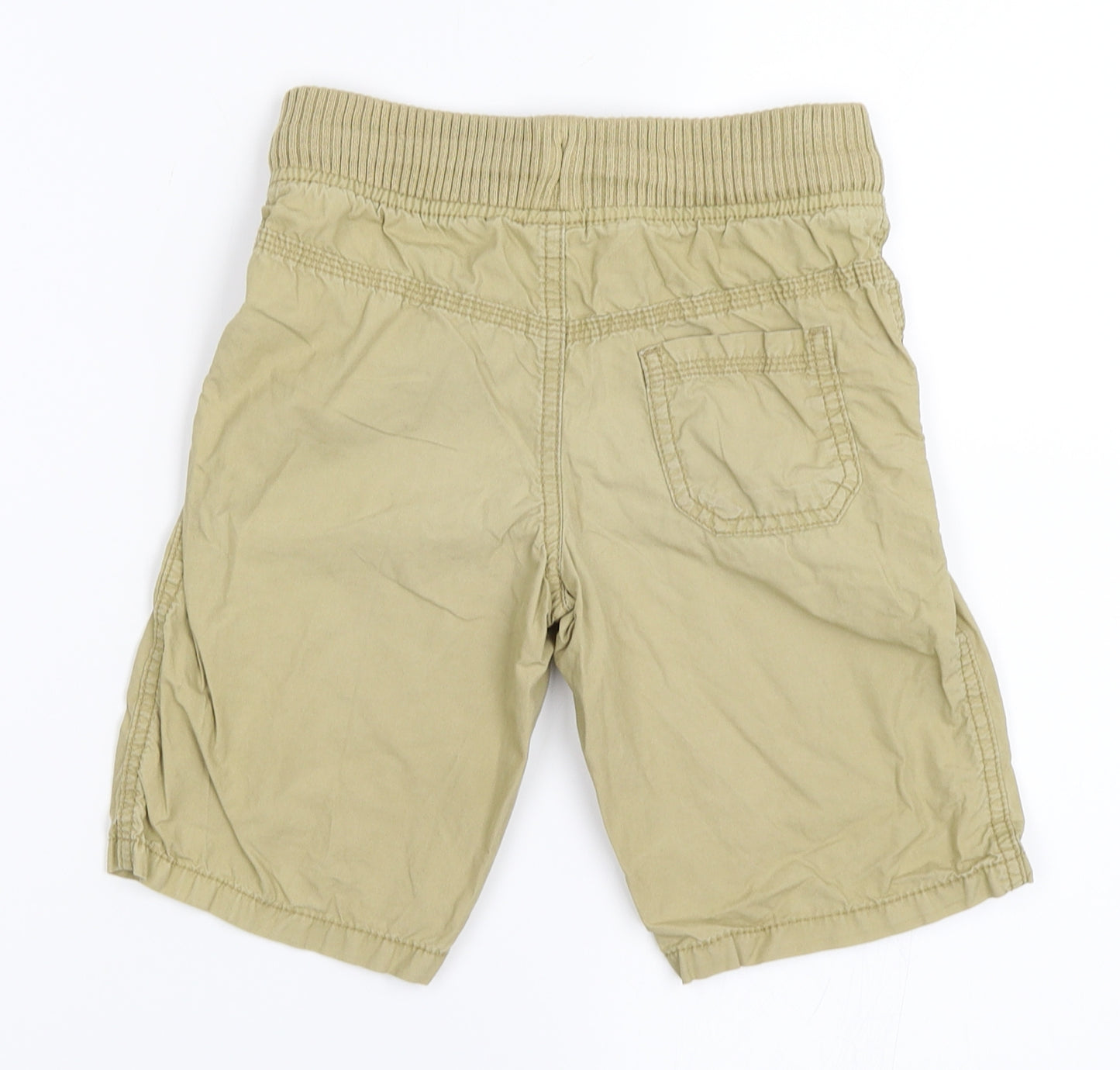 Marks and Spencer Boys Beige   Chino Shorts Size 4-5 Years