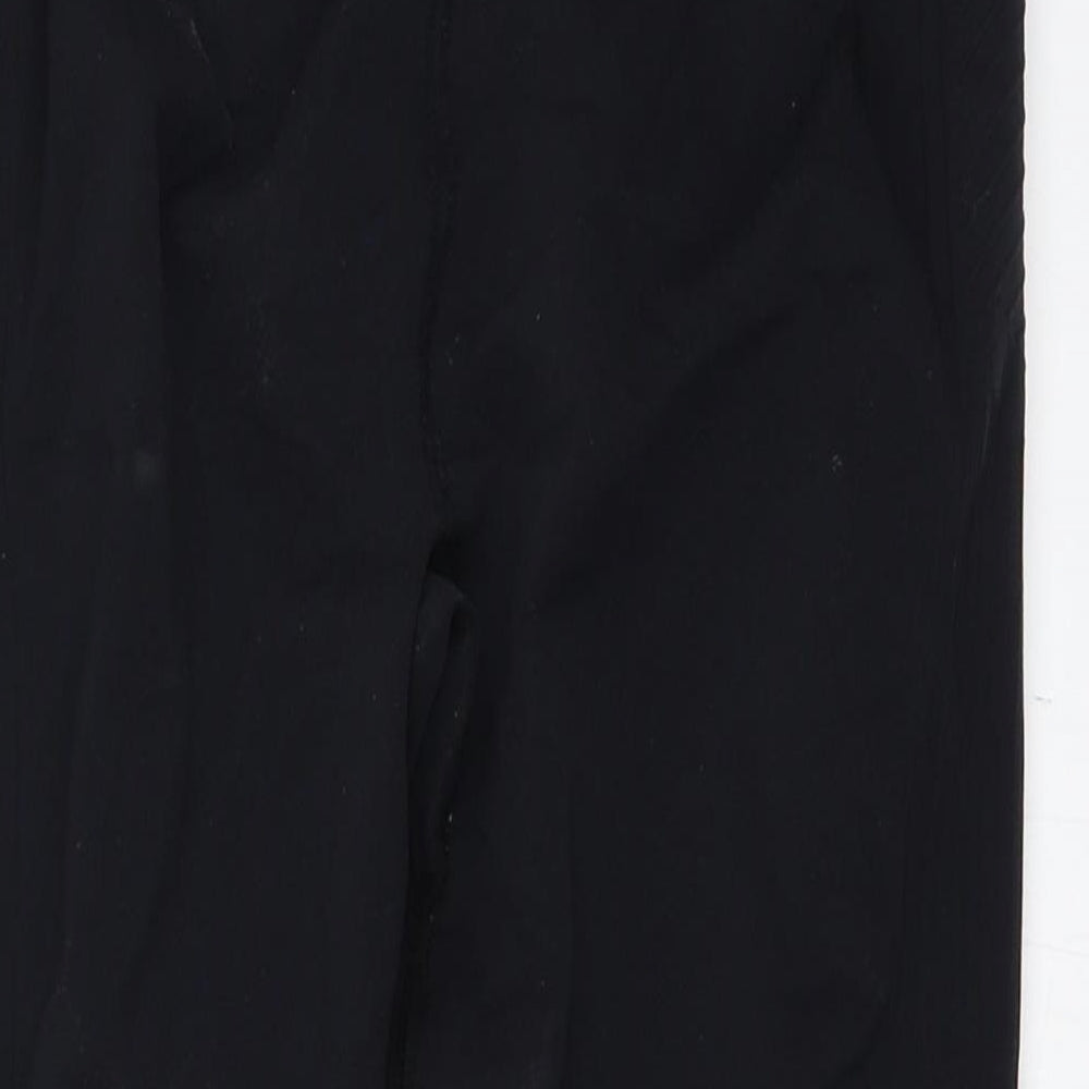 USA Pro Womens Black   Cropped Leggings Size 10 L18 in