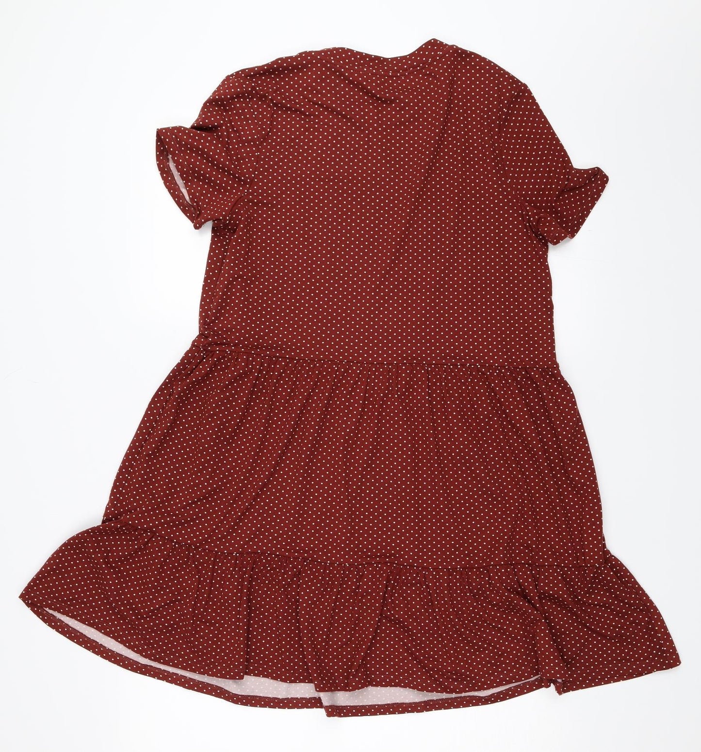 Primark Womens Brown Polka Dot  Fit & Flare  Size 12