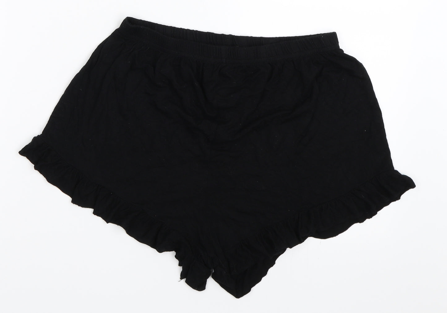 Boohoo Womens Black   Hot Pants Shorts Size M