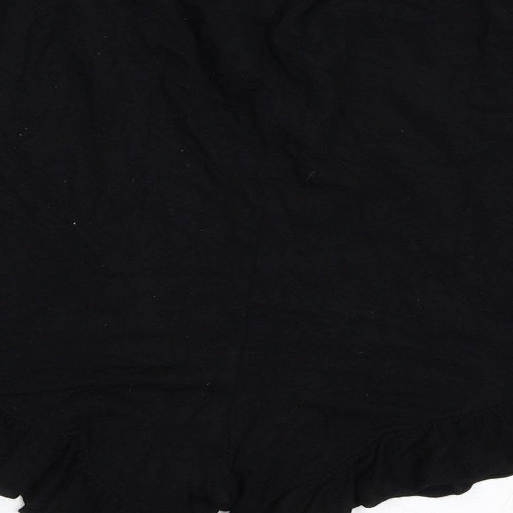 Boohoo Womens Black   Hot Pants Shorts Size M