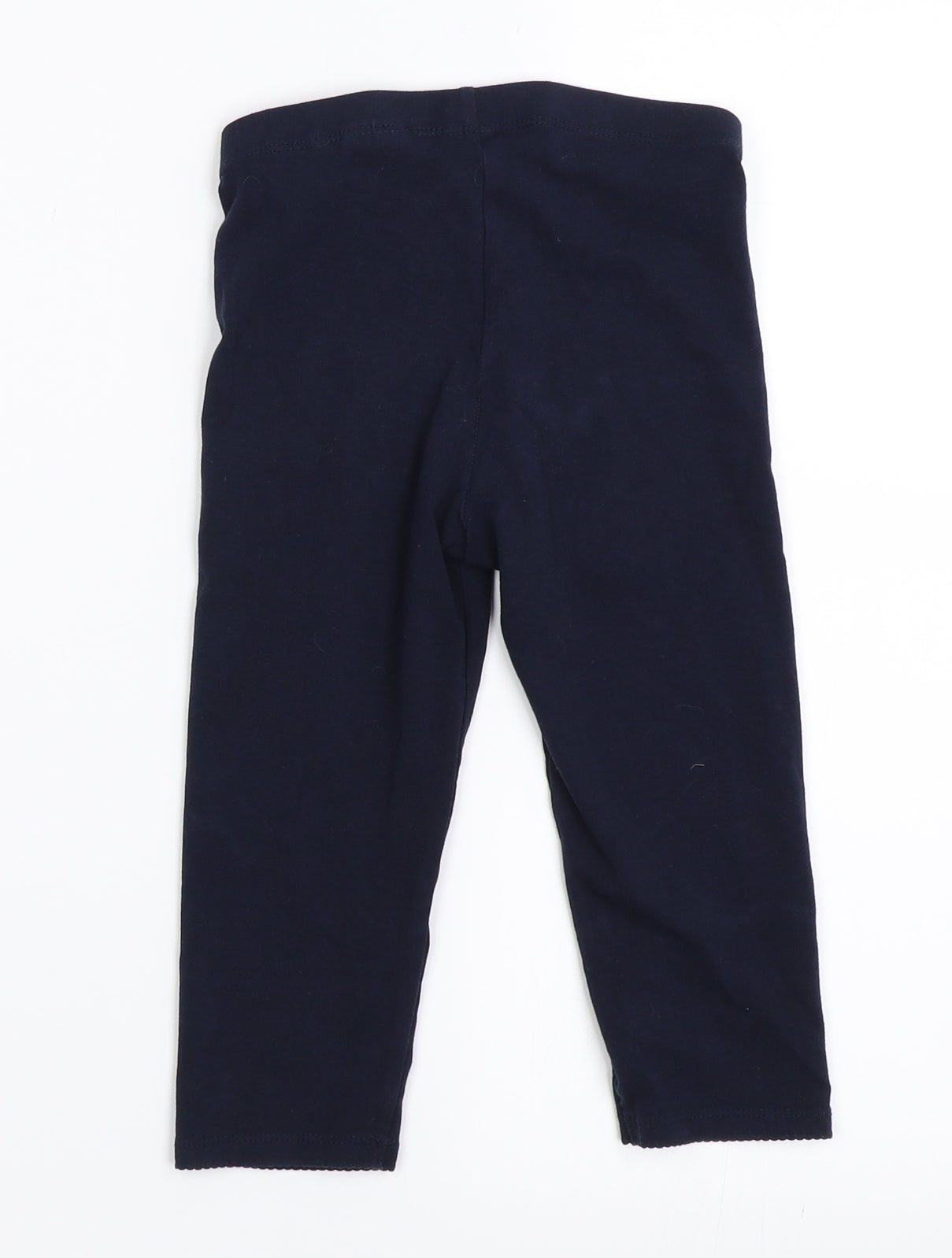 H&M Girls Blue   Capri Trousers Size 6-7 Years - leggings