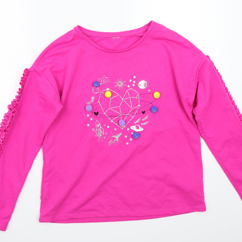 TU Girls Pink   Basic T-Shirt Size 14 Years