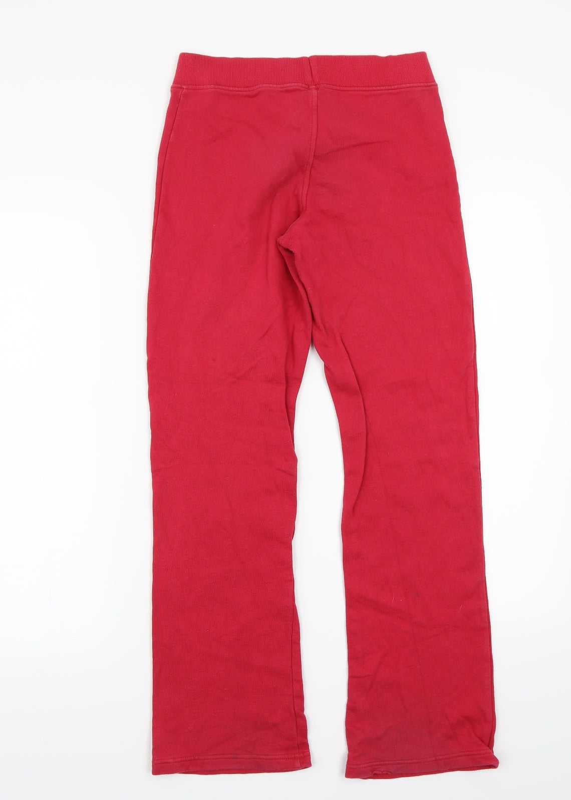 Marks and Spencer Girls Red   Sweatpants Trousers Size 12 Years