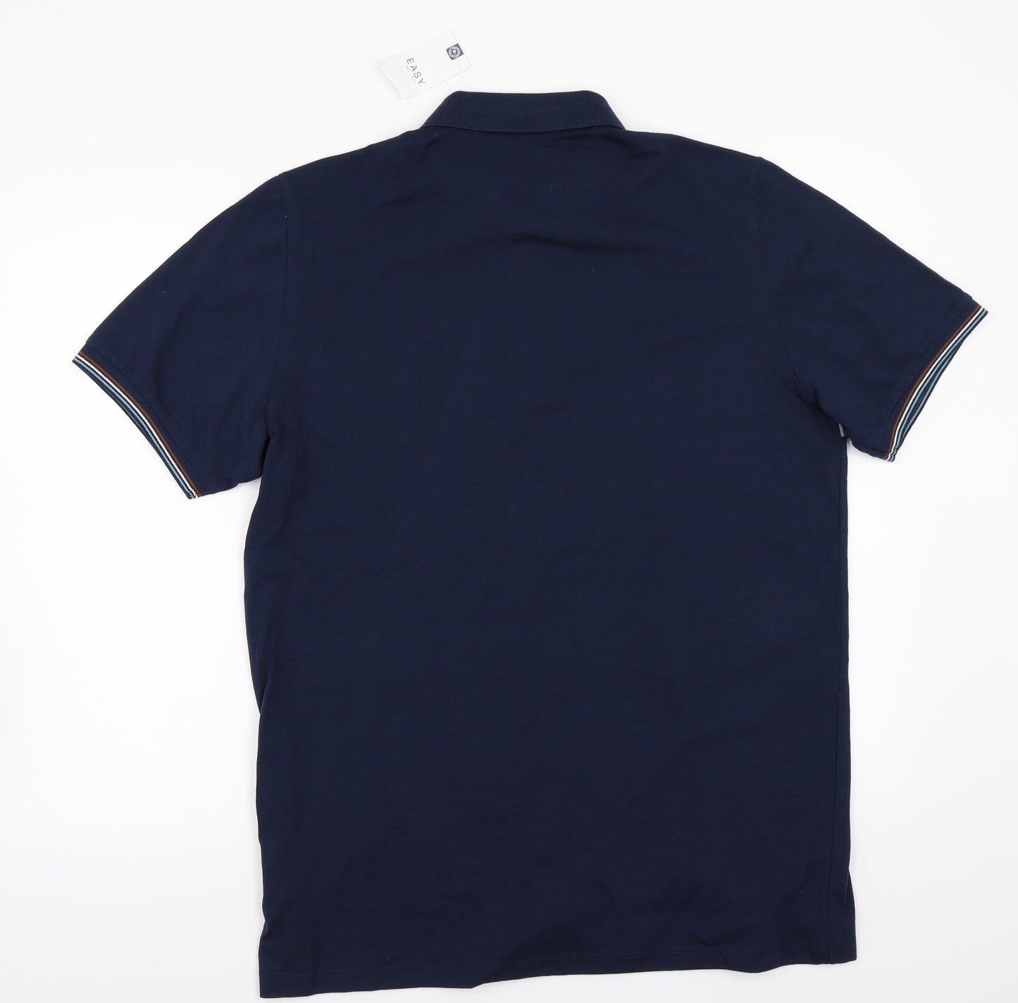 Easy Mens Blue    T-Shirt Size XL
