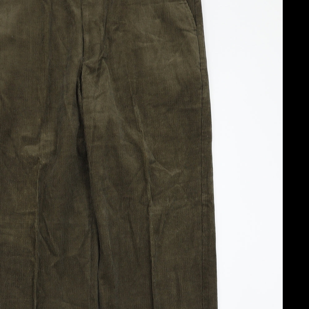 Farah Mens Green   Straight Jeans Size 38 L30 in