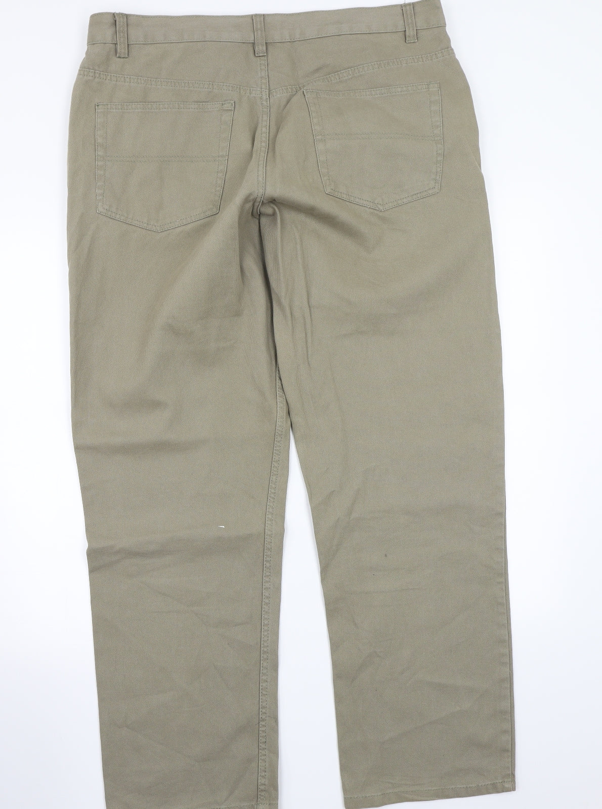 Avenue Mens Green   Straight Jeans Size 38 L29 in