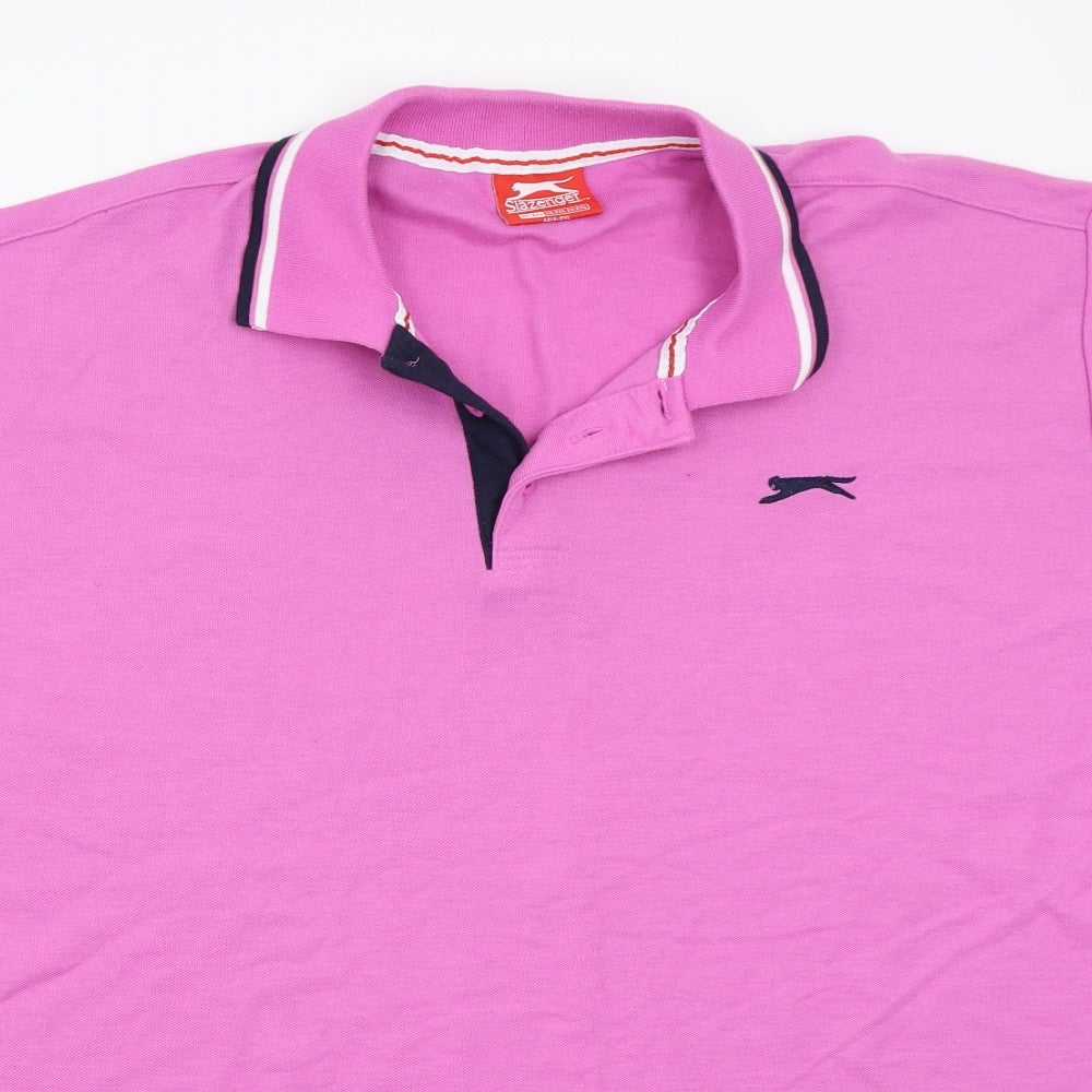 Slazenger Mens Pink    T-Shirt Size 2XL