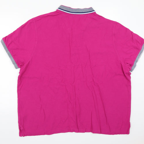 Maine Mens Pink    T-Shirt Size 3XL