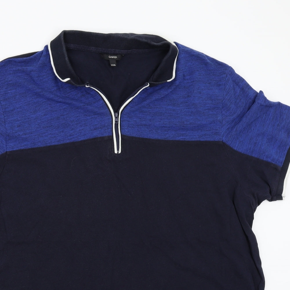George Mens Blue    Polo Size 3XL