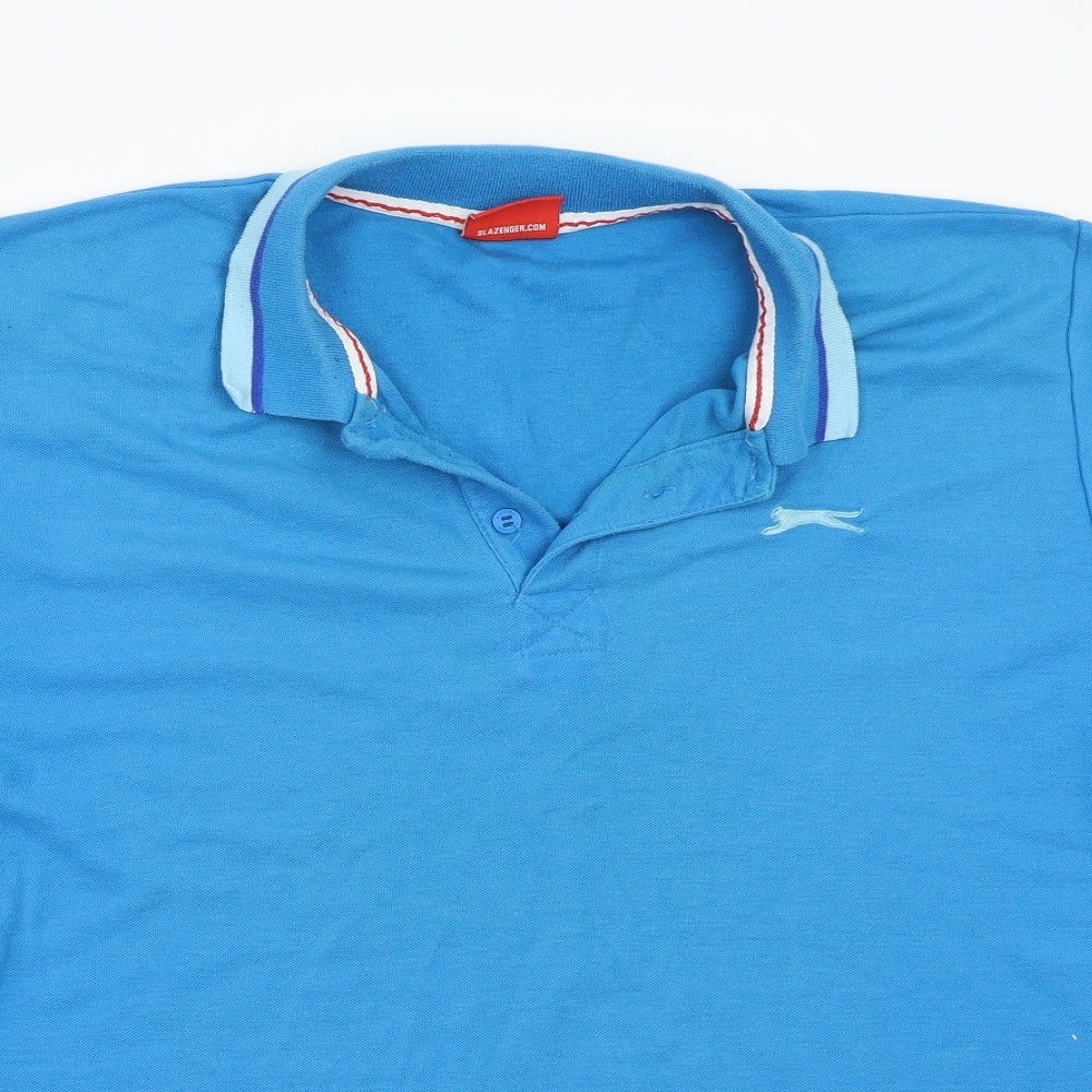 Slazenger Mens Blue    Polo Size 2XL