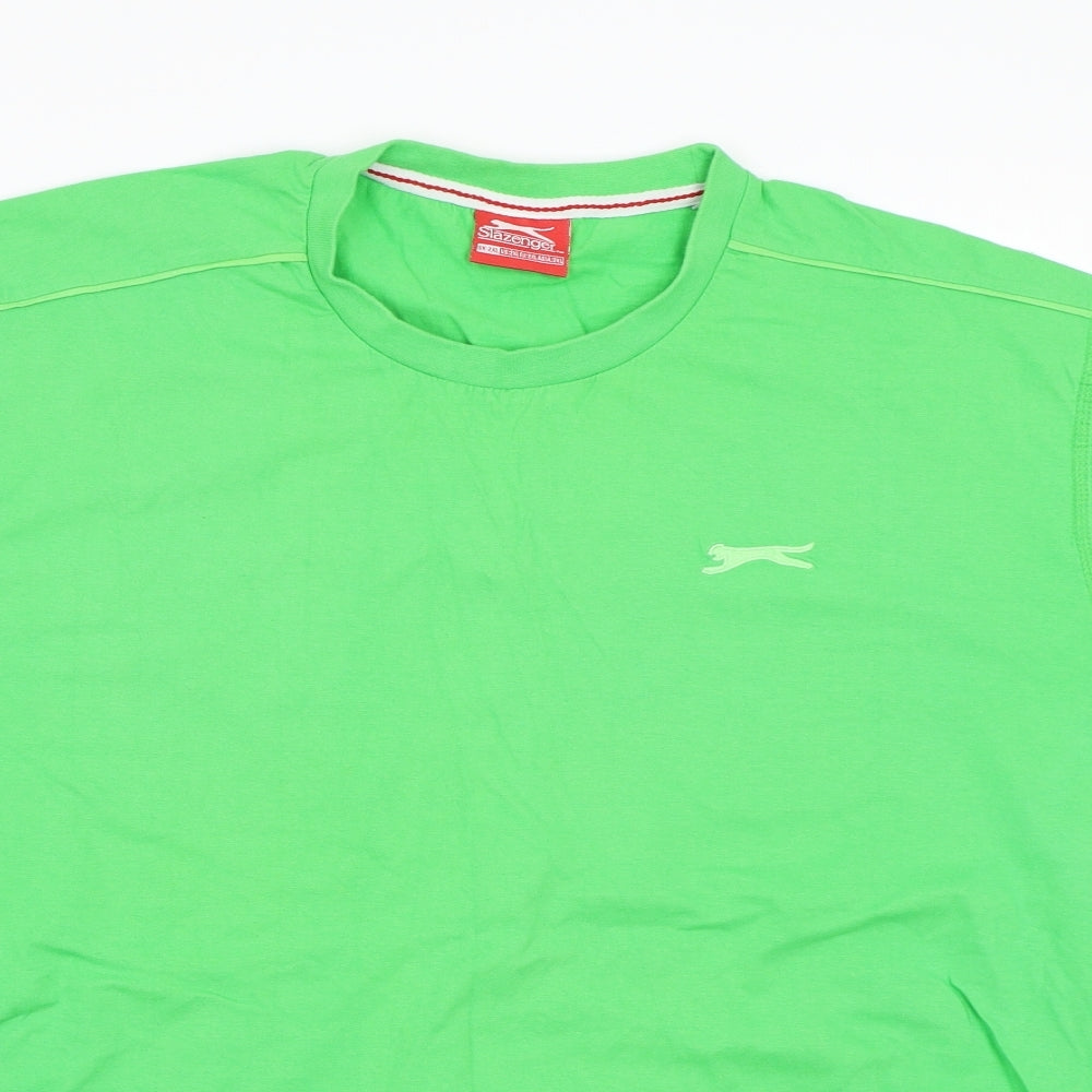 Slazenger Mens Green    T-Shirt Size 2XL