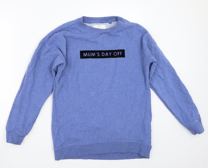 NEXT Womens Blue   Pullover Jumper Size S