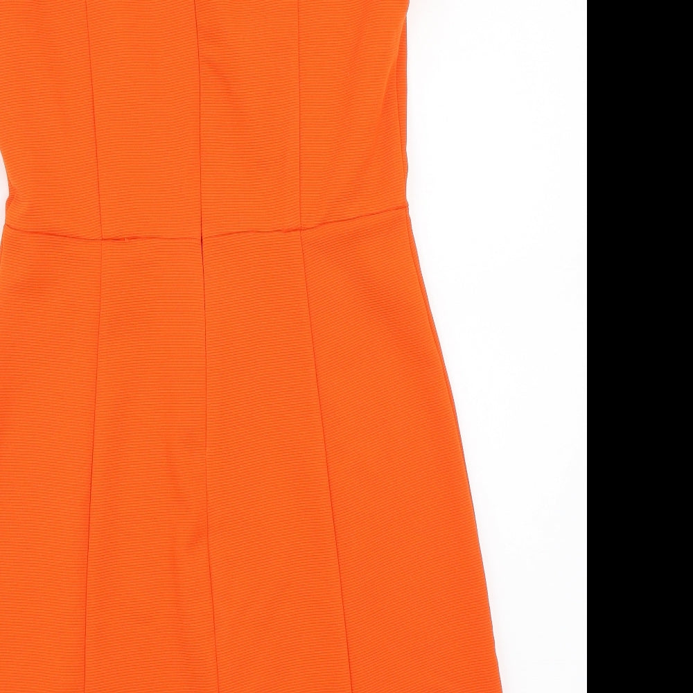TU Womens Orange   A-Line  Size 10