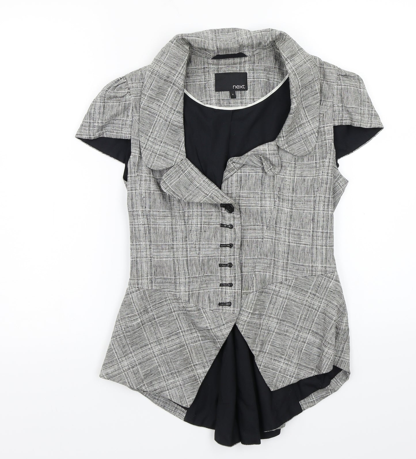 NEXT Womens Grey   Jacket Waistcoat Size 8