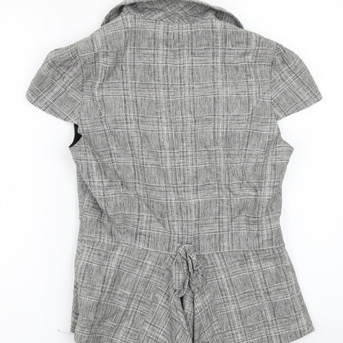 NEXT Womens Grey   Jacket Waistcoat Size 8