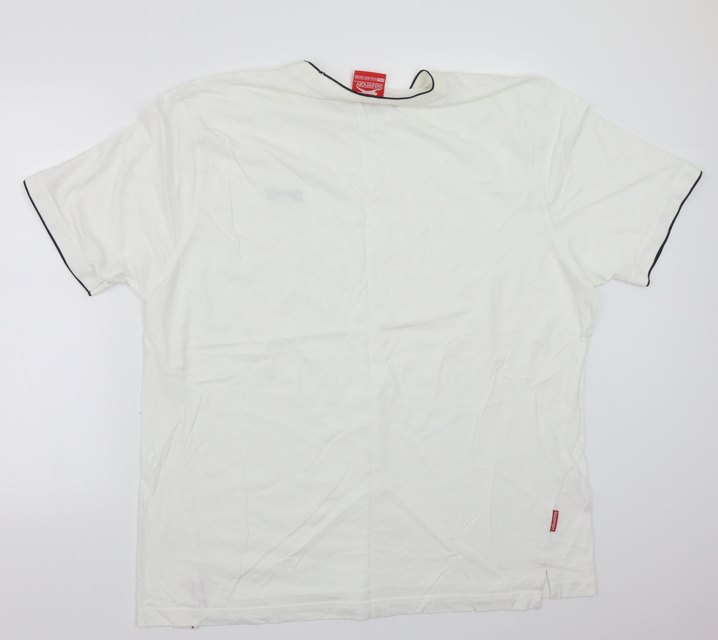 Slazenger Mens White    T-Shirt Size 3XL