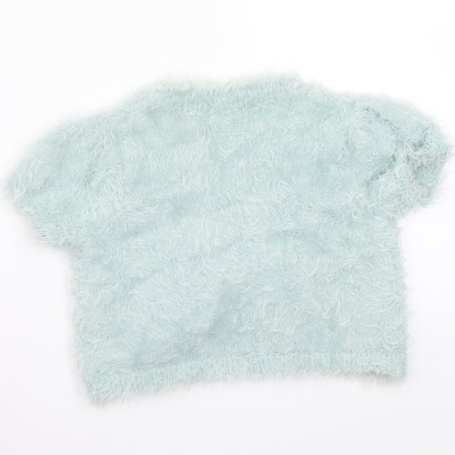NEXT Girls Blue   Cardigan Jumper Size 10 Years