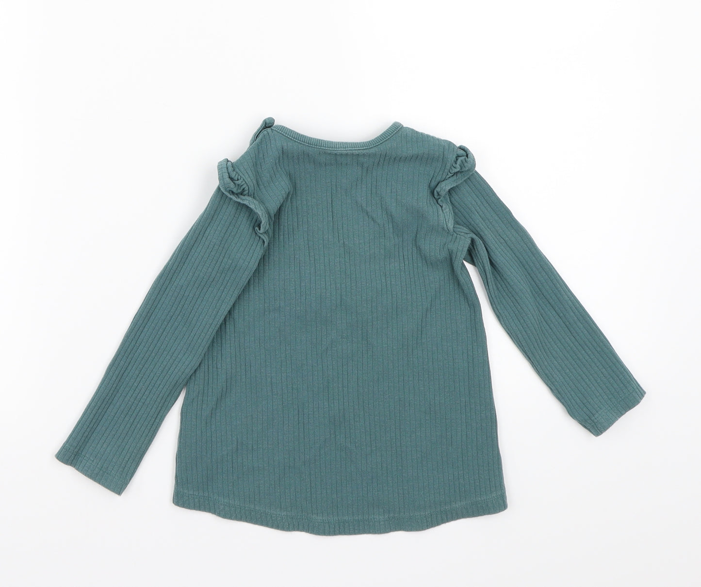 George Girls Green   Basic T-Shirt Size 2 Years