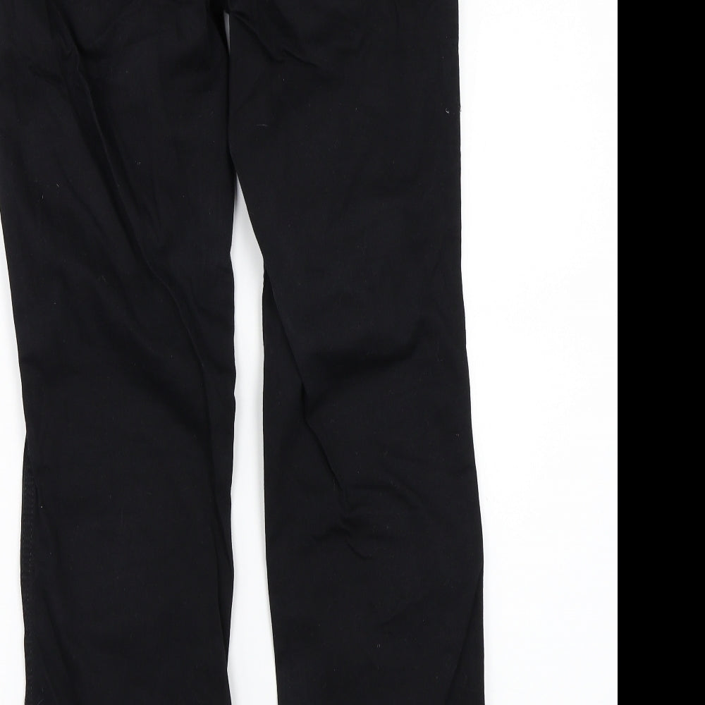 Miss Selfridge Womens Black   Straight Jeans Size 14 L27 in
