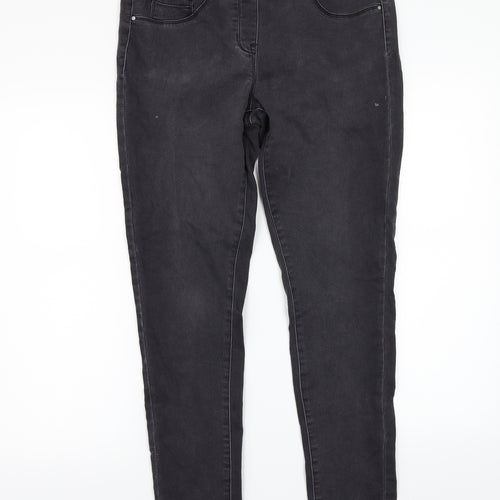 George Womens Grey   Skinny Jeans Size 12 L27 in