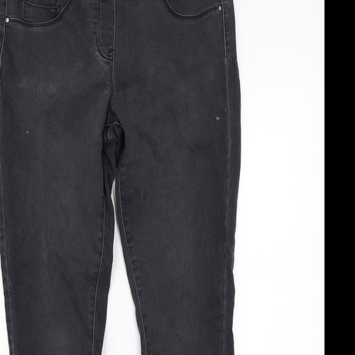 George Womens Grey   Skinny Jeans Size 12 L27 in