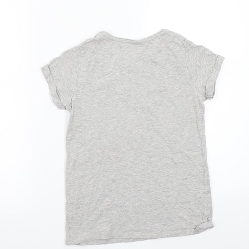 Primark Girls Grey   Basic T-Shirt Size 11 Years