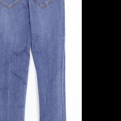 &denim Womens Blue  Rayon Skinny Jeans Size S L23 in