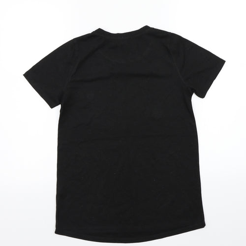 Primark Womens Black   Basic T-Shirt Size 4