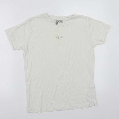 ASOS Womens White   Basic T-Shirt Size 6