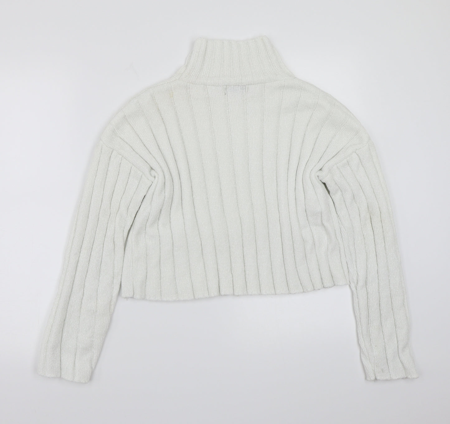 SheIn Womens White   Pullover Jumper Size XS