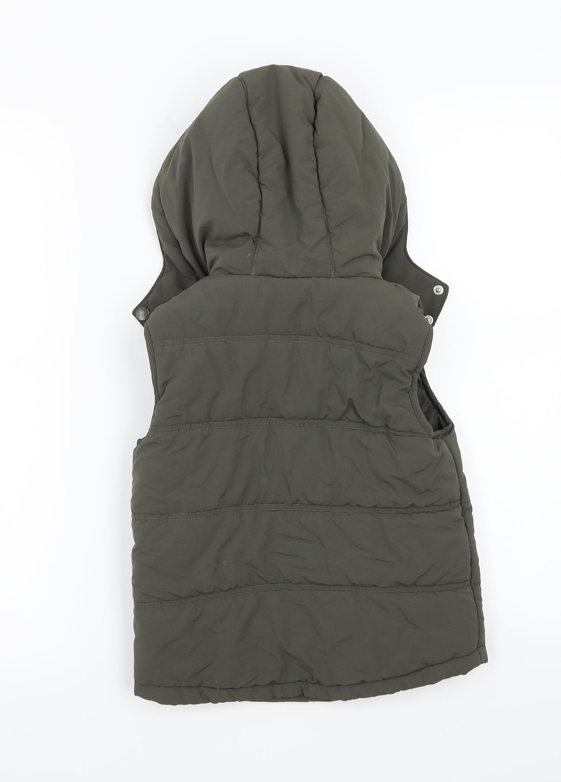 TU Boys Green   Gilet Coat Size 6 Years