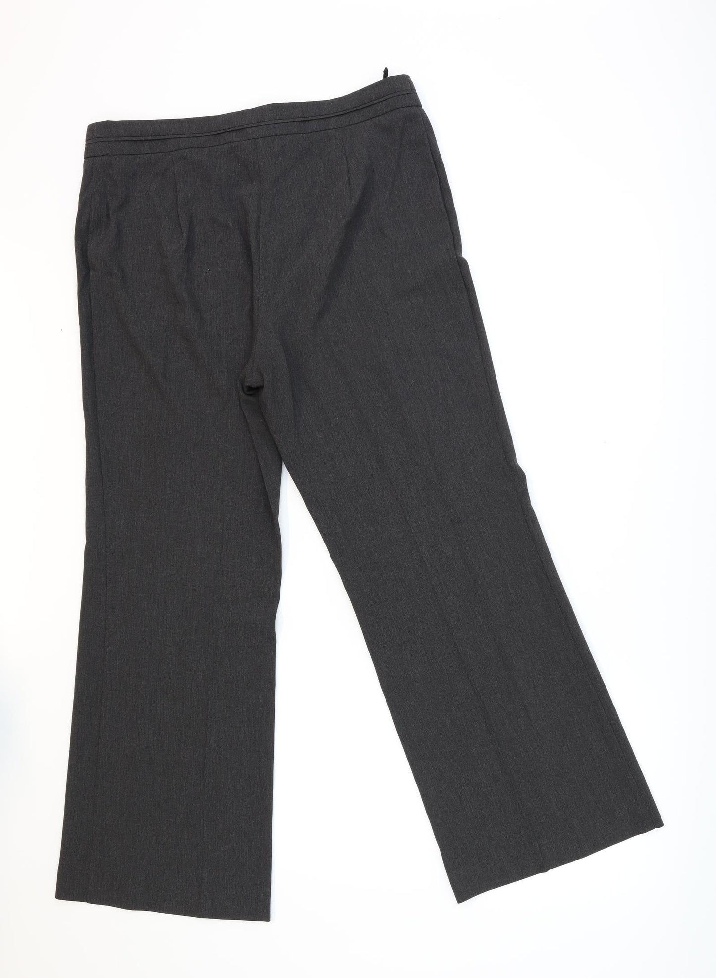 Marks and Spencer Womens Grey   Trousers  Size 14 L29 in