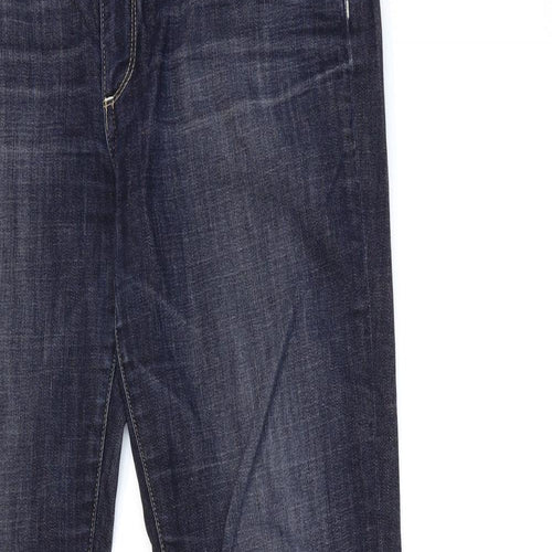 jimmy jimmy skinny Womens Blue  Denim Straight Jeans Size 30 in L30 in