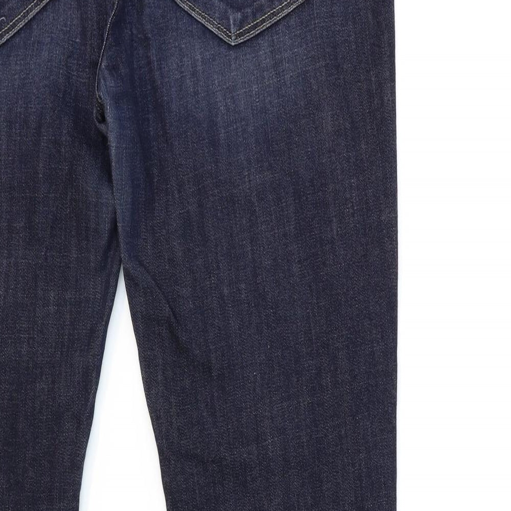 jimmy jimmy skinny Womens Blue  Denim Straight Jeans Size 30 in L30 in