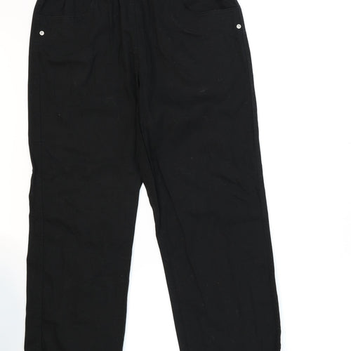 Signature Womens Blue   Trousers  Size L L27 in