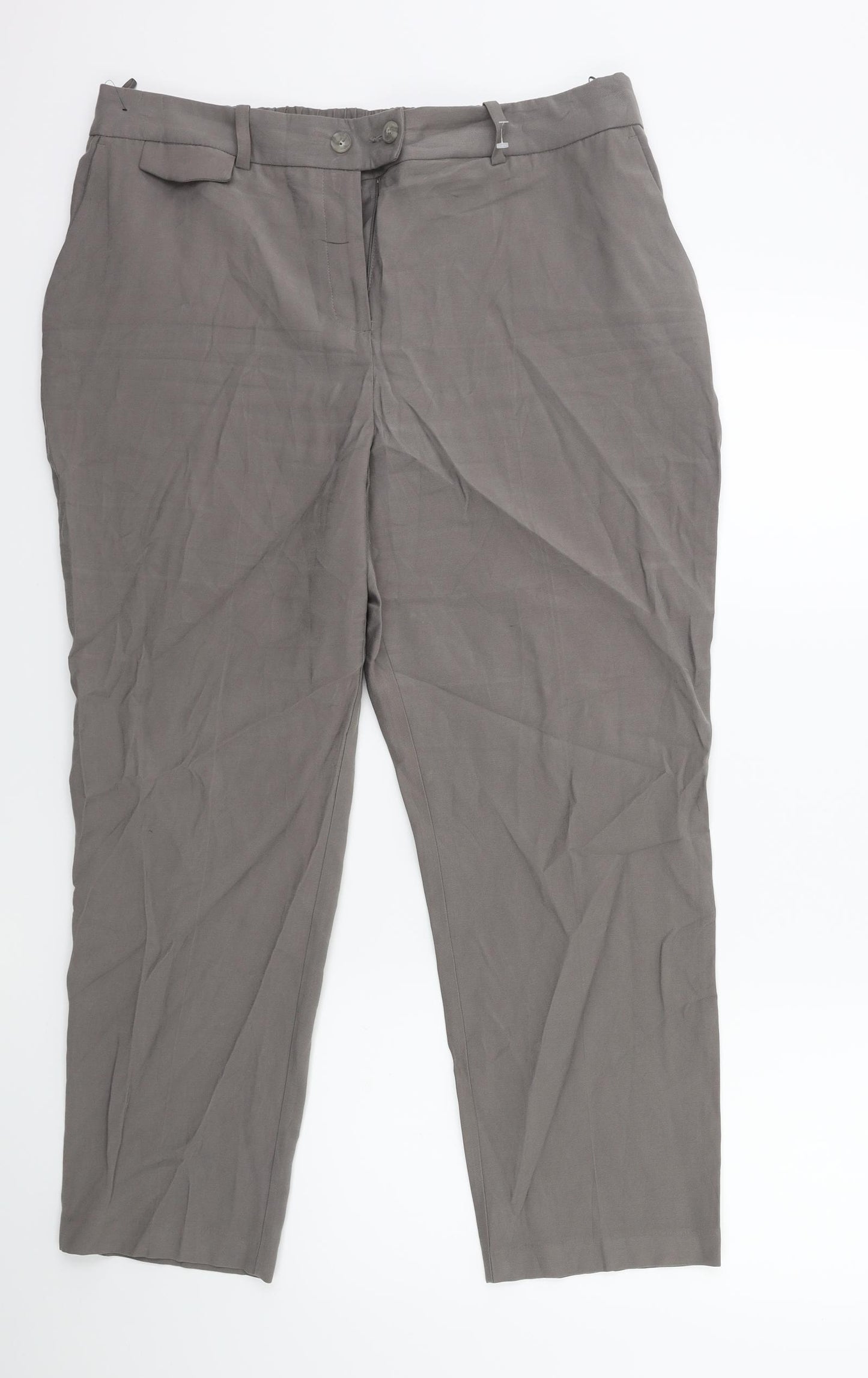 NXT Womens Grey   Trousers  Size 16 L26 in