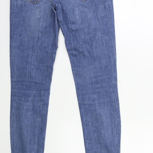 H&M Womens Blue  Denim Skinny Jeans Size 26 in L32 in