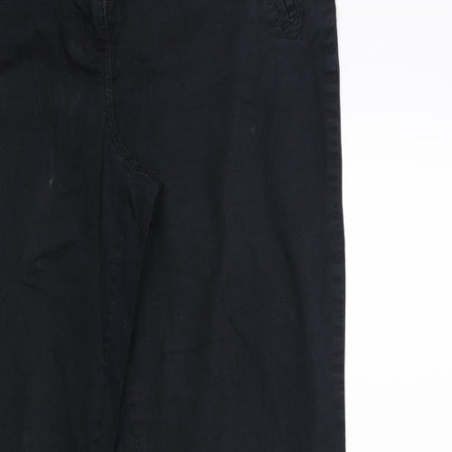Debenhams Womens Black   Cargo Trousers Size 14 L30 in