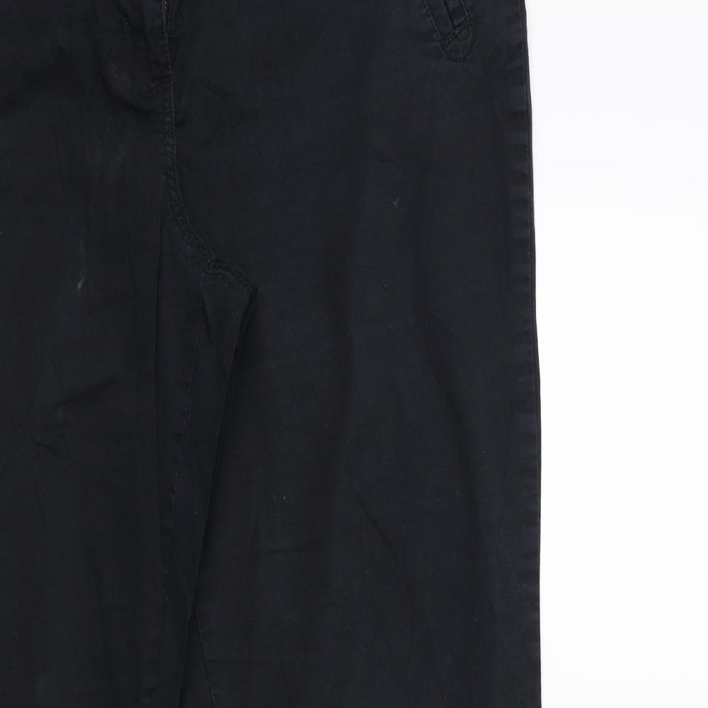 Debenhams Womens Black   Cargo Trousers Size 14 L30 in