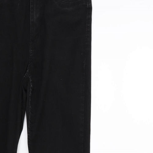 H&M Girls Black  Denim Skinny Jeans Size 14 Years