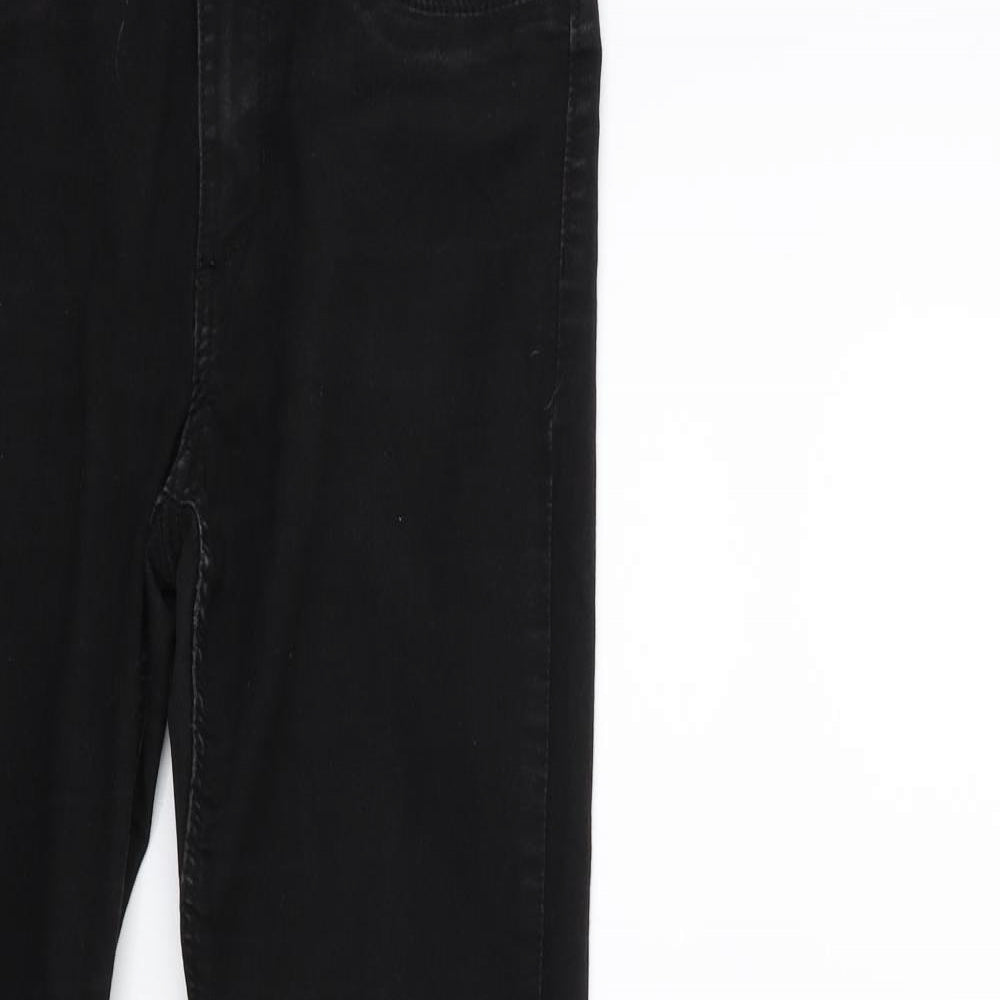 H&M Girls Black  Denim Skinny Jeans Size 14 Years