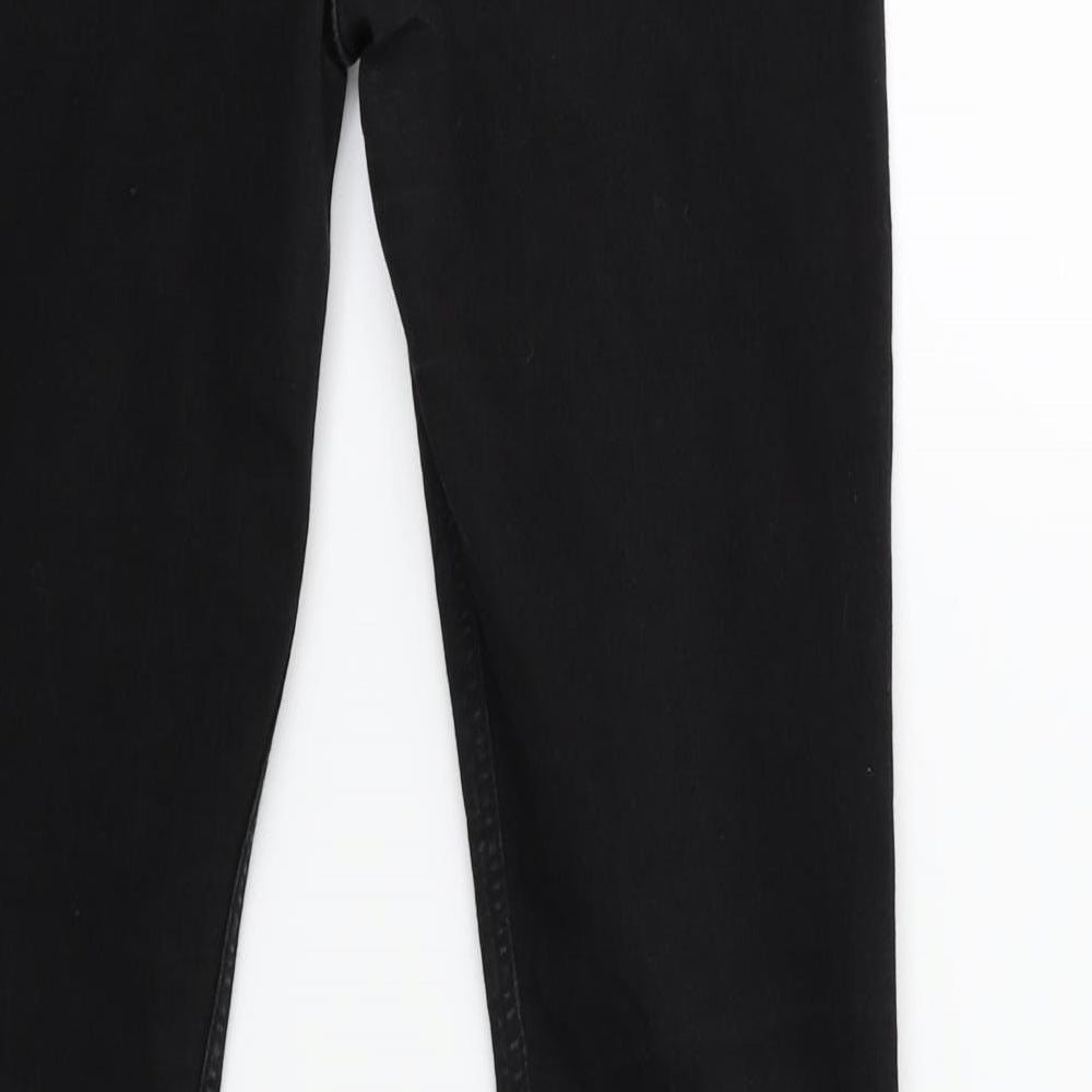 H&M Girls Black  Denim Skinny Jeans Size 14 Years