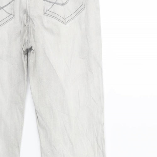 Cecil Mens Grey  Denim Straight Jeans Size 30 in L31 in
