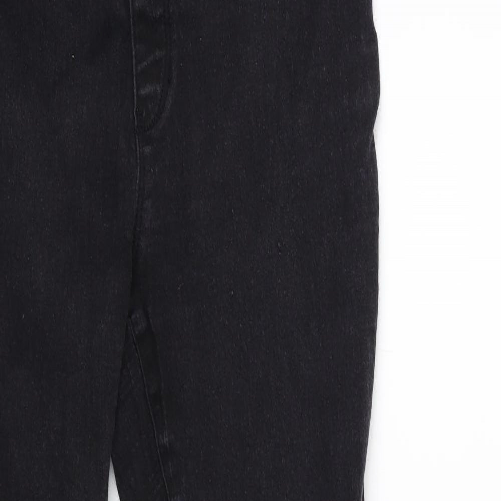 George Womens Black  Denim Jegging Jeans Size 10 L26 in